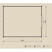 WoodPro Log Cabin 25191 WOODPRO Log Cabins