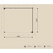 WoodPro Gazebo 27198 WOODPRO Gazebo