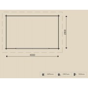 WoodPro Garage 27598 Timber Garages