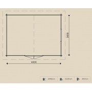 WoodPro Log Cabin 28020 WOODPRO Log Cabins