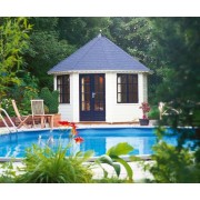 Lugarde Prima Bella 350cm 44mm Lugarde Prima Round Series Summerhouses