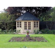 Lugarde Prima Grand Four 400cm 44mm Lugarde Prima Round Series Summerhouses