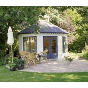 Lugarde Prima Royal Garden 400cm 44mm Lugarde Prima Round Series Summerhouses