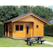 Lugarde Log Cabin Madrid 550 x 600cm Lugarde Log Cabins