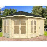 Palmako Pavilion Melanie 10.7m2 Corner Summerhouses