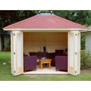 Lugarde Prima Noella 300 x 240cm Lugarde Prima Pyramid Summerhouses