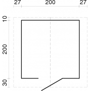 Palmako Cabin Vivian 3.8m2 Palmako Cabins